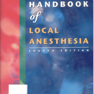 Handbook Of Local Anesthesia 4th Edition